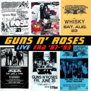 GUNS N ROSES - THE BEST OF - LIVE ERA 87 - 93 (2CD)
