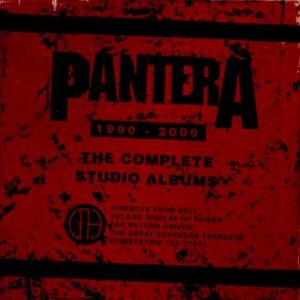 PANTERA - THE COMPLETE STUDIO ALBUMS (5CDS)